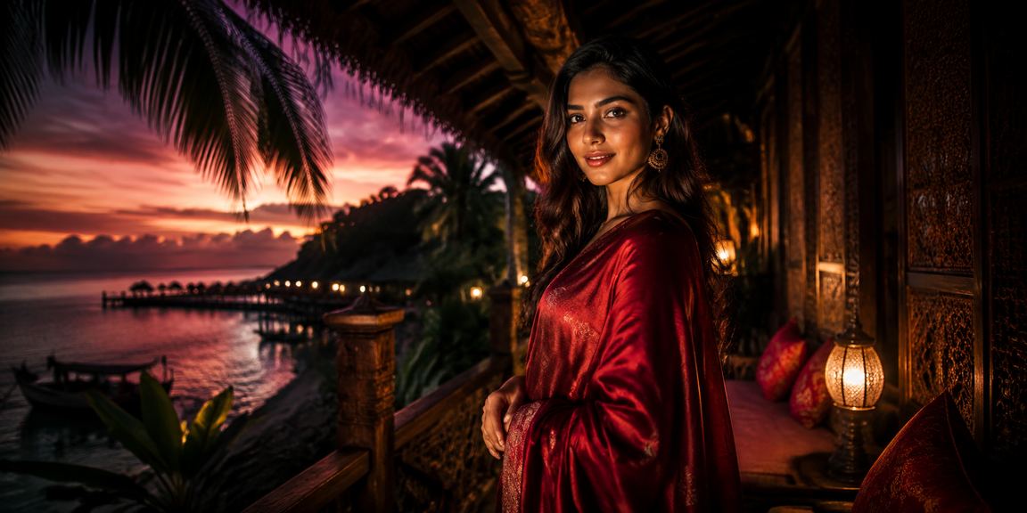 Bangladeshi model enjoying hy baji VIP bonuses at Saint Martin